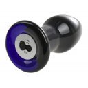 Vibro Plug Glass, Remote Control, 10 Vibration Modes, Premium Glass, USB, Blue, 10.3 cm 6427885002365 Anál