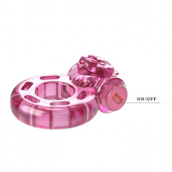 BAILE - Cockring VIBRATOR & CONDOM 6959532300376 Gyűrűk