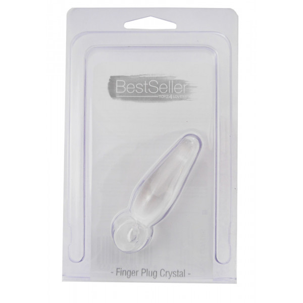 Plug-JAMMY JELLY ANAL FINGER PLUG CRYSTALL 8053629694633 Anál