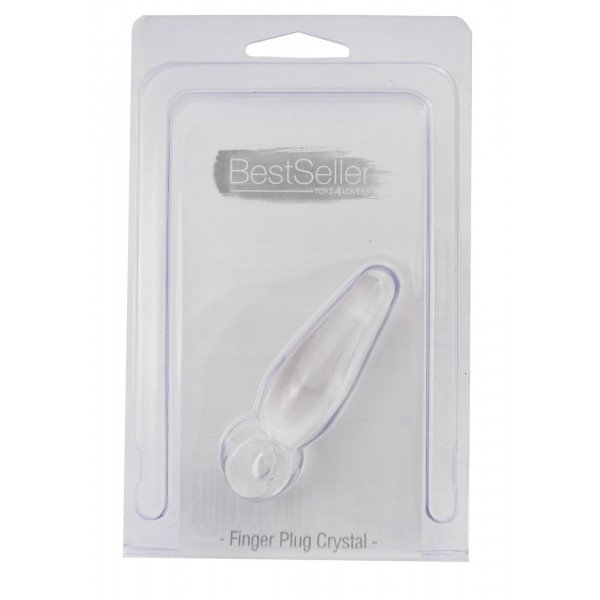 Plug-JAMMY JELLY ANAL FINGER PLUG CRYSTALL 8053629694633 Anál