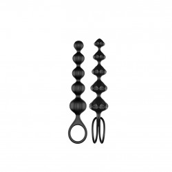 Satisfyer Love Beads (set of 2) (Black) 4061504000855 Anál