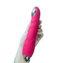 Shower Vibrator, 10 Vibration Modes, Silicone, USB, Red, 20 cm 6427885028822 Multifunkciós