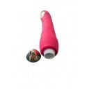Shower Vibrator, 10 Vibration Modes, Silicone, USB, Red, 20 cm 6427885028822 Multifunkciós