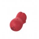 Vibrator Seductive Lips 3 in 1, Vibrating, Licking, Biting, Silicon, USB Magnetic, Rosu, 9 cm 6427885028679 Csiklóizgatók