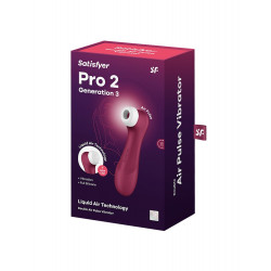Pro 2 Generation 3 with Liquid Air wine red 4061504051871 Csiklóizgatók