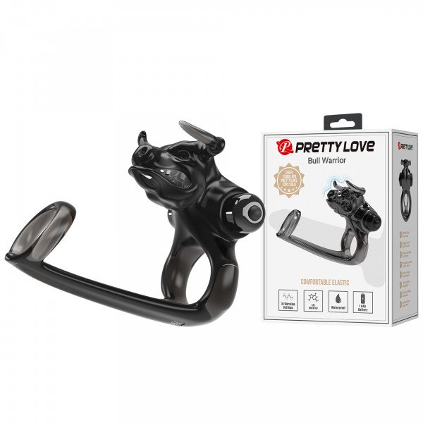 BULL WARRIOR, 10 vibration functions 6959532360974 Multifunkciós