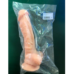 Fabio Realistic Dildo with Suction Cup at the Base, Premium TPE, Natural, 25.7 cm 6427885027993 Dildo