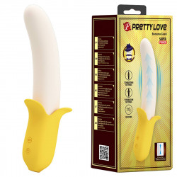 PRETTY LOVE - Banana Greek, 7 vibration functions 3 thrusting settings 6959532327205 Multifunkciós Multifunkciós
