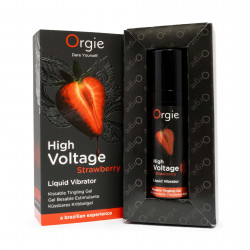 High Voltage - Strawberry - 15ml  5600767388028 Izgató krémek