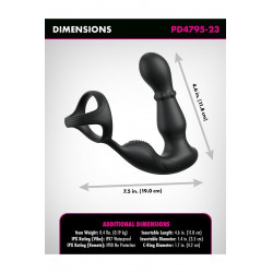 ANAL FANTASY ELITE ASS-GASM SLIDE & GLIDE BLACK 603912775792 Anál