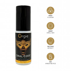 ORAL EASE DEEPTHROAT - Mouth and Throat Spray 5600742917960 Vízalapú