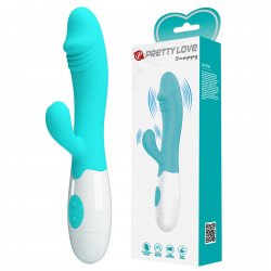 PRETTY LOVE - Snappy light blue, 30 vibration functions 6959532360431 Vibrátorok Segédeszközök