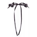 Fekete nyakdísz strasszos csipke 4024144670178 Fehérnemű kiegészítő