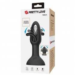 PRETTY LOVE - HUBERT, 7 wiggling settings, Silicone 6959532338294 Anál Anál