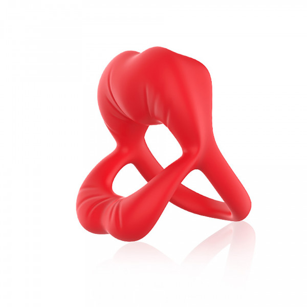 Big Mouth Red 9 vibration function 5906233083665 Multifunkciós