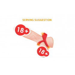 Big Mouth Red 9 vibration function 5906233083665 Multifunkciós