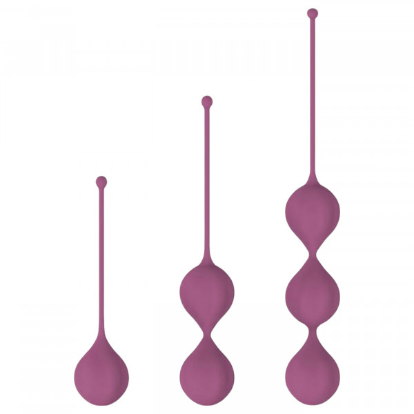 Cotoxo Belle Kegel exercise ball 3pc Violet 712383872678 Gésagolyók