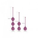 Cotoxo Belle Kegel exercise ball 3pc Violet 712383872678 Gésagolyók