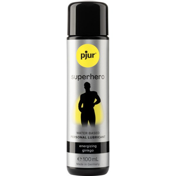Pjur Superhero Energizing Ginseng water-based lubricant 827160104375 Izgató krémek