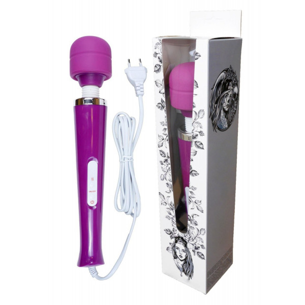 Stymulator-Magic Massager Wand Cable 110-240V Purple 10 Function 5903661801878 Segédeszközök
