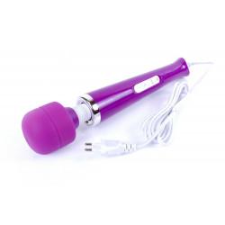 Stymulator-Magic Massager Wand Cable 110-240V Purple 10 Function 5903661801878 Segédeszközök