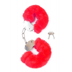Fetish B - Series- Furry Cuffs Red  5903661804213 Bilincsek Bilincsek