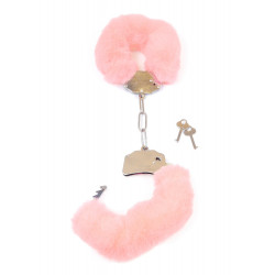Fetish B - Series- Furry Cuffs Light Pink  5903661804190 Bilincsek