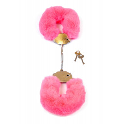 Fetish B - Series- Furry Cuffs Pink 5903661804206 Bilincsek
