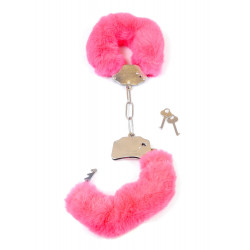 Fetish B - Series- Furry Cuffs Pink 5903661804206 Bilincsek