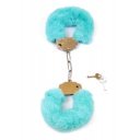Fetish B - Series- Furry Cuffs Blue 5903661804169 Bilincsek
