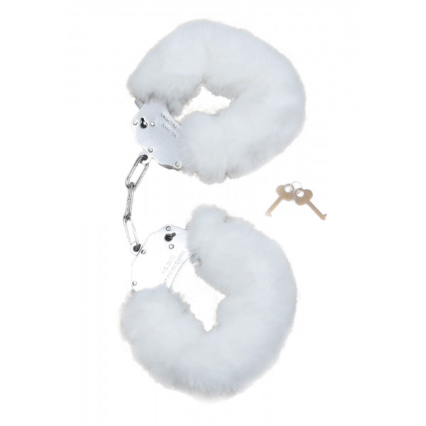 Fetish B - Series - Furry Cuffs White 5903661804176 Bilincsek