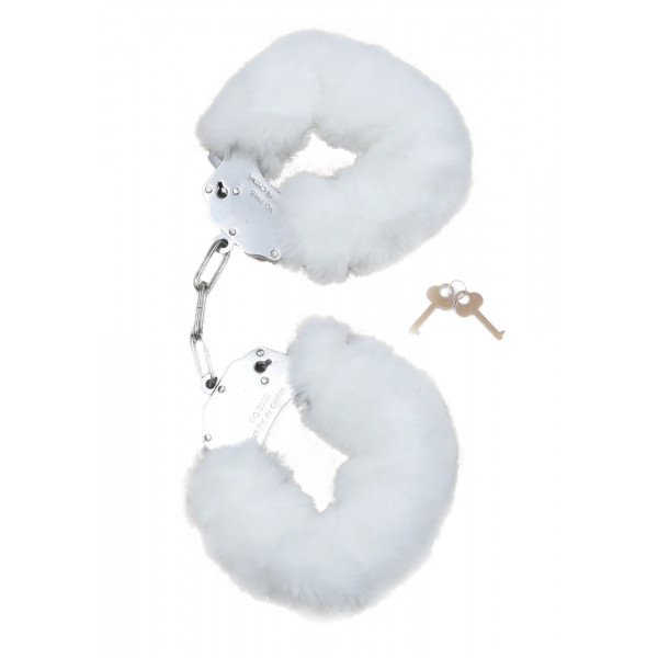Fetish B - Series - Furry Cuffs White 5903661804176 Bilincsek