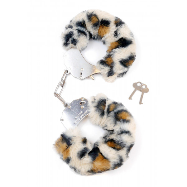 Fetish B - Series- Furry Cuffs Leopard 5903661804152