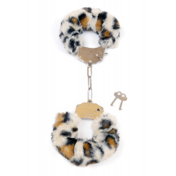 Fetish B - Series- Furry Cuffs Leopard 5903661804152