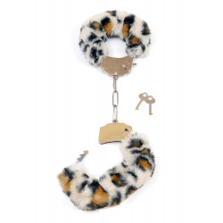 Fetish B - Series- Furry Cuffs Leopard 5903661804152