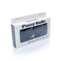 Fetish B - Series- Furry Cuffs Black 5903661804220 Bilincsek
