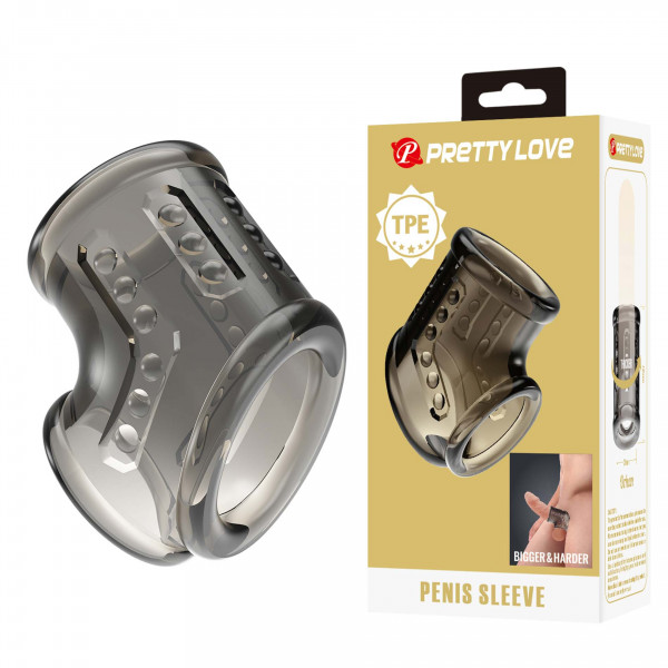 Pretty Love Penis Sleeve – Smoke 6959532337679 Pénisz feltétek