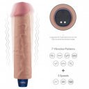 REAL SOFTEE  Rechargeable TPE Vibrating Dildo(Flesh) 6942063401407 Multifunkciós