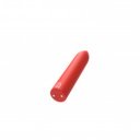 Bullet Vibrator Magic Bullet, 10 Vibration Modes, ABS, Magnetic USB, Red, 8.7 cm 6427885002938