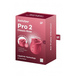 Pro 2 Classic Blossom Clitoris Stimulator, 11 Suction Speeds, Silicone, USB 4061504065854 Csiklóizgatók