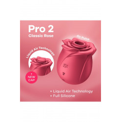 Pro 2 Classic Blossom Clitoris Stimulator, 11 Suction Speeds, Silicone, USB 4061504065854 Csiklóizgatók