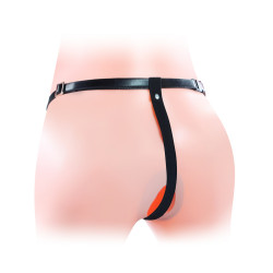 Strap-On Unisex Hollow Double Penetrator Natural 6970260905053 Kétágú