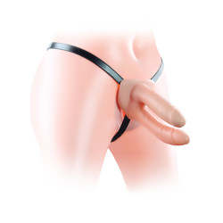 Strap-On Unisex Hollow Double Penetrator Natural 6970260905053 Kétágú