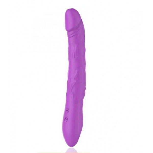 Eden Rotating Vibrator, 9 Vibration Modes & 9 Rotating Modes, Silicone, USB, Purple, 22.7 cm, Mokko Toys 6427885007759 Multifunkciós
