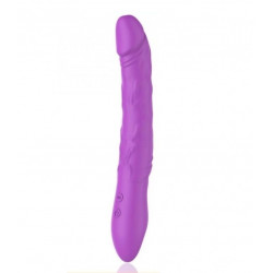 Eden Rotating Vibrator, 9 Vibration Modes & 9 Rotating Modes, Silicone, USB, Purple, 22.7 cm, Mokko Toys 6427885007759 Multifunkciós Multifunkciós