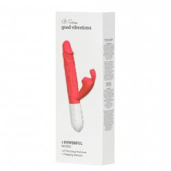 Silicone Vibrator 7 Vibration modes -10 thrusting and7 Flapping 5906233082378 Multifunkciós