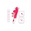 Rabbit Snail Tatianna, 10 Vibration Modes, Silicone, Pink, 20 cm 6937526503514 Multifunkciós