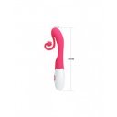 Rabbit Snail Tatianna, 10 Vibration Modes, Silicone, Pink, 20 cm 6937526503514 Multifunkciós