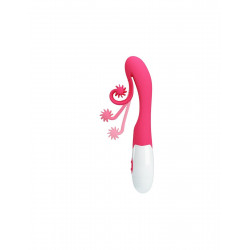 Rabbit Snail Tatianna, 10 Vibration Modes, Silicone, Pink, 20 cm 6937526503514 Multifunkciós