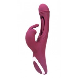 Yara Vibrator, Vibrating & Tapping, Silicone, Magnetic USB, Dark Red, 24.1 cm 6427885005069 Multifunkciós Multifunkciós